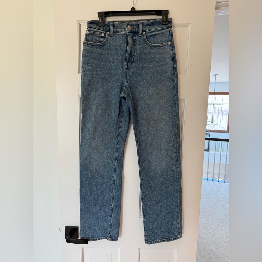 Madewell The 90's Straight Jeans Medium Wash Women's SIZE 26